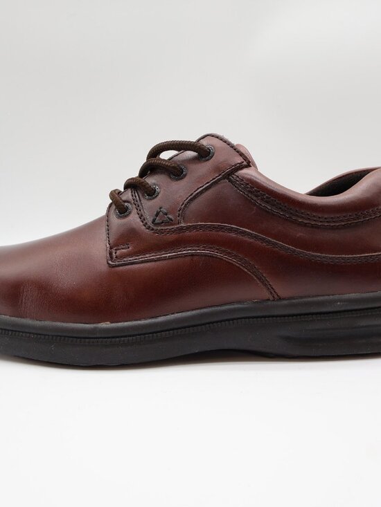 Hush Puppies Glen Casual Shoes Mens 10 Dark Brown Leather Oxford ZeroG Comfort main image 7